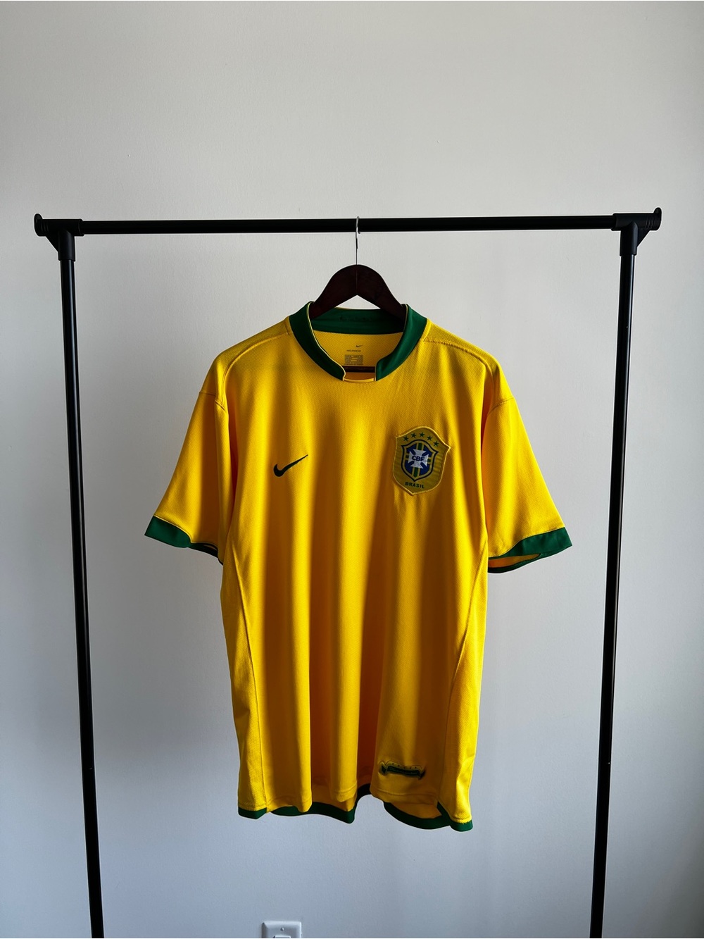 Nike Brazil 2006-08 Football Home Jersey